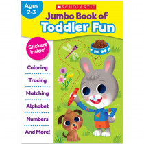 Jumbo Book of Toddler Fun - SC-753184 | Scholastic Teaching Resources | Skill Builders