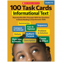 SC-811299 - 100 Task Cards Informational Text in General