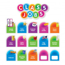 SC-812787 - Color Your Classroom Class Jobs Bulletin Board Set in Classroom Theme
