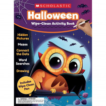 Halloween Wipe-Clean Activity Book - SC-830537 | Scholastic Teaching Resources | Holiday/Seasonal