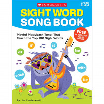 Sight Word Song Book - SC-831709 | Scholastic Teaching Resources | Sight Words
