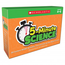 5-Minute Science: Grades 4-6 - SC-833012 | Scholastic Teaching Resources | Activity Books & Kits