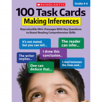 100 Task Cards: Making Inferences - SC-860316 | Scholastic Teaching Resources | Activities