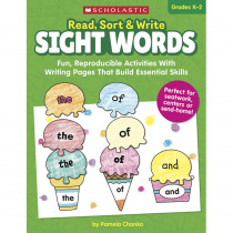 Read, Sort & Write: Sight Words - SC-860649 | Scholastic Teaching Resources | Sight Words
