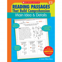 Reading Passages That Build Comprehension: Main Idea & Details - SC-955425 | Scholastic Teaching Resources | Comprehension