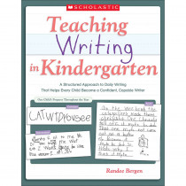 Teaching Writing in Kindergarten - SC-9780545054003 | Scholastic Teaching Resources | Reference Materials