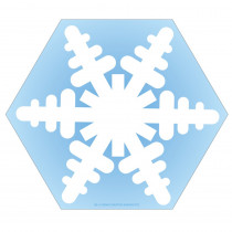 Notepad, Snowflake, Large, 5" x 7", 50 Sheets - SE-15 | Creative Shapes Etc. Llc | Note Pads