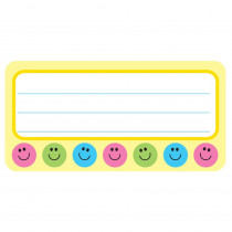 Smile Nametags, 1-5/8" x 3-1/4" , Pack of 36 - SE-808 | Creative Shapes Etc. Llc | Name Tags