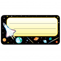 Space Nametags, 1-5/8" x 3-1/4" , Pack of 36 - SE-812 | Creative Shapes Etc. Llc | Name Tags