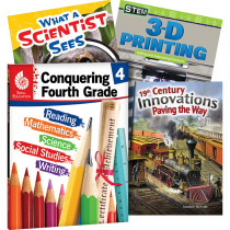 Conquering Fourth Grade, 4-Book Set - SEP100712 | Shell Education | Skill Builders