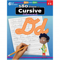 180 Days of Cursive: Advanced - SEP130196 | Shell Education | Handwriting Skills