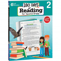 180 Days of Reading 2nd Edition, Grade 2 - SEP135044 | Shell Education | Reading Skills