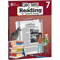 180 Days of Reading 2nd Edition, Grade 7 - SEP135158 | Shell Education | Reading Skills