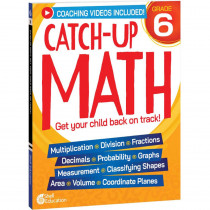 Catch-Up Math, Grade 6 - SEP146437 | Shell Education | Activity Books