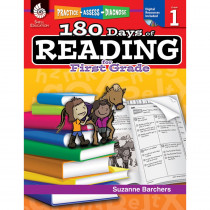 SEP50922 - 180 Days Of Reading Book For First Grade in Reading Skills