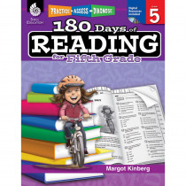 SEP50926 - 180 Days Of Reading Book For Fifth Grade in Reading Skills