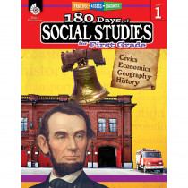 180 Days of Social Studies for First Grade - SEP51393 | Shell Education | Activities