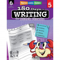 SEP51528 - 180 Days Of Writing Gr 5 in Writing Skills