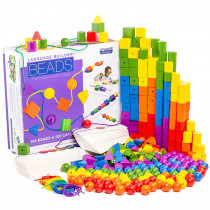 Language Builder Stringing Beads, Classroom Set of 384 - SLM012 | Stages Learning Materials | Language Arts