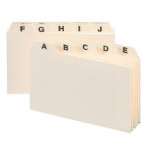 SMD56076 - Smead A-Z Index Card Guides 4 X 6 in Index Cards