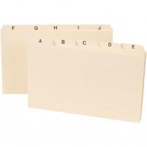 SMD57076 - Smead A-Z Index Card Guides 5 X 8 in Index Cards