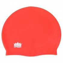 Silicone Swim Cap, Red