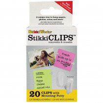Stikki Clips with Mounting Putty - STKSC20 | Fpc Corporation | Clips