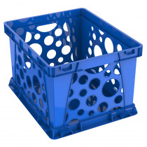 Large File Crate, Blue - STX61460U03C | Storex Industries | Storage Containers