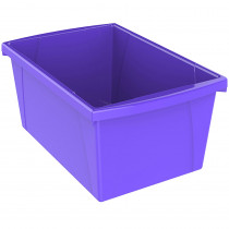 Medium Classroom Storage Bin, Purple - STX61486U06C | Storex Industries | Storage Containers