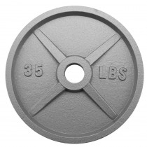 35lb Olympic Style Iron Weight Plate