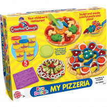 Creative Dough Fun Dough Activity Set - My Pizzeria - SWT9721295 | Small World Toys | Dough & Dough Tools
