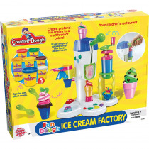 Creative Dough Fun Dough Activity Set - Ice Cream Factory - SWT9721300 | Small World Toys | Dough & Dough Tools