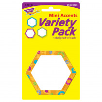 Color Harmony Hexa-swirls Mini Accents Variety Pack, 36 ct - T-10740 | Trend Enterprises Inc. | Accents