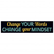 Change your words... Quotable Expressions Banner, 3' - T-25304 | Trend Enterprises Inc. | Banners