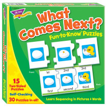 T-36016 - What Comes Next Sequencing Puz Fun- To-Know Puzzles in Puzzles