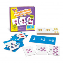 Easy Addition/Sumas faciles Fun-to-Know Puzzles - T-36018 | Trend Enterprises Inc. | Card Games