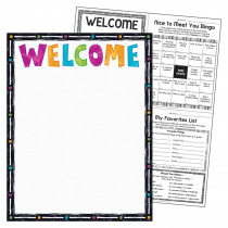 Welcome Color Harmony Learning Chart, 17 x 22" - T-38403 | Trend Enterprises Inc. | Classroom Theme"