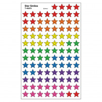 T-46079 - Star Smiles Supershape Superspots Shapes Stickers in Stickers