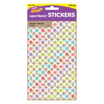 Garden Friends superSpots Stickers, 800 Count - T-46208 | Trend Enterprises Inc. | Stickers