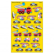T-46301 - Supershapes Rescue 184-208/Pk Vehicles Larger Size in Stickers
