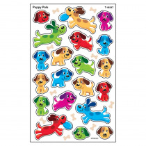 T-46347 - Puppy Pals Supershape Stickers Lg in Stickers