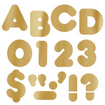 T-479 - Ready Letters 4 Casual Metallic Gold in Letters