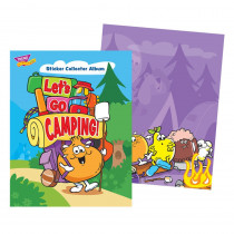 Let's Go Camping Sticker Collector Album - Large - T-49301 | Trend Enterprises Inc. | Stickers