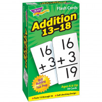 T-53102 - Flash Cards Addition 13-18 99/Box in Flash Cards