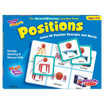 T-58104 - Match Me Game Positions Ages 3 & Up 1-8 Players in Games