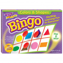 T-6061 - Bingo Colors & Shapes Ages 4 & Up in Bingo