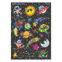 Sparkly Space Stuff Sparkle Stickers, 36 Count - T-63361 | Trend Enterprises Inc. | Stickers