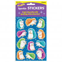 Colorful Hedgehogs Sparkle Stickers, 24 ct - T-63365 | Trend Enterprises Inc. | Stickers
