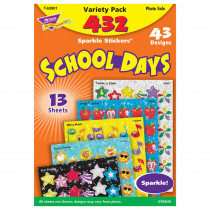 T-63901 - Sparkle Stickers School Days in Stickers