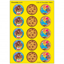 T-6411 - Stinky Stickers Lots Of 60/Pk Chocolate Acid-Free Chocolate in Stickers